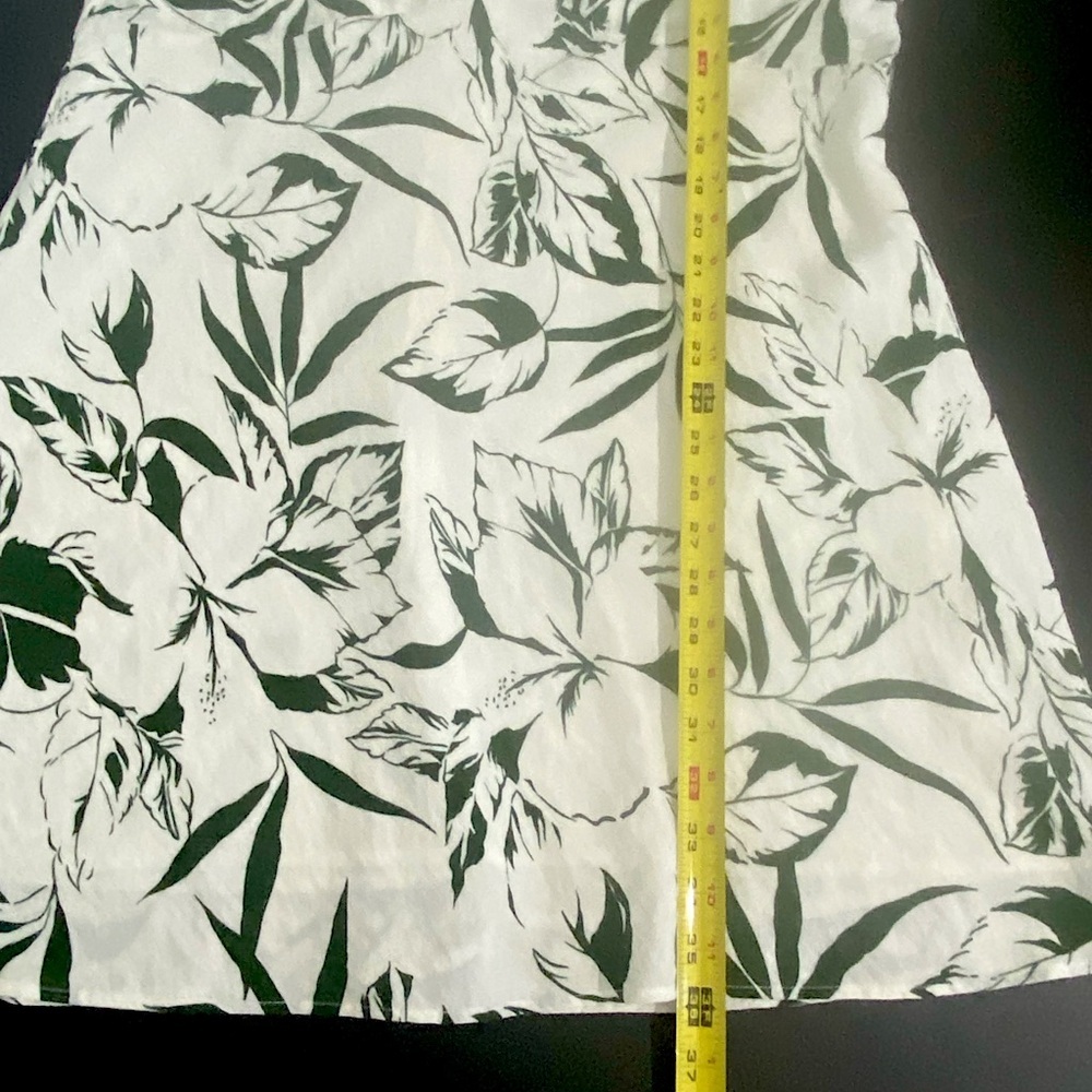 Abercrombie & Fitch Y2k Twist Front Floral Tropic… - image 8